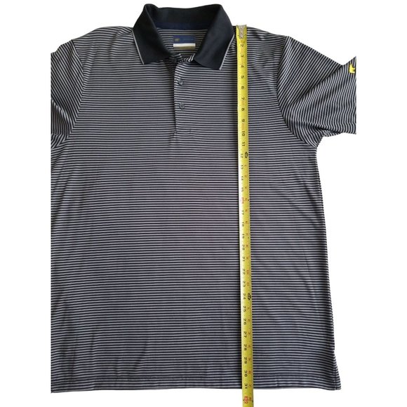 Jack Nicklaus Men’s XL Stay Dri Striped Performance Golf Polo - Picture 6 of 9